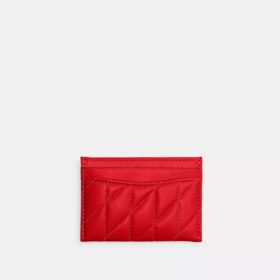 Essential Card Case with Pillow Quilting