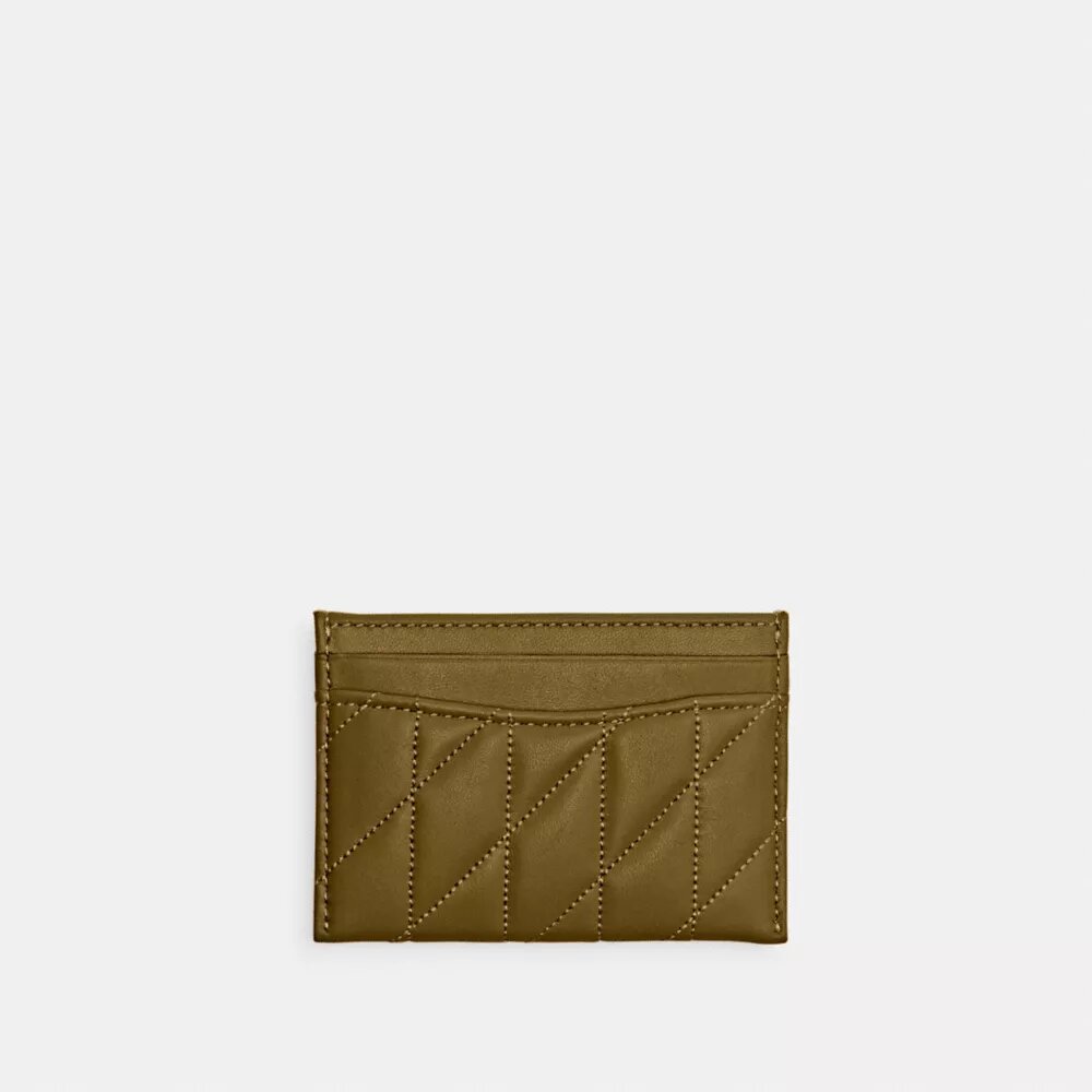 Essential Card Case with Pillow Quilting