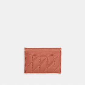 Essential Card Case with Pillow Quilting