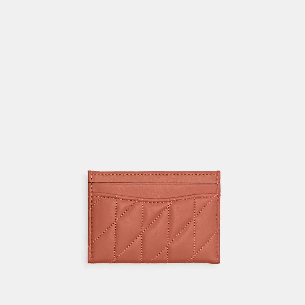 Essential Card Case with Pillow Quilting