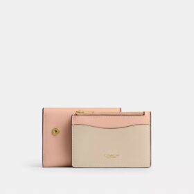 Essential Card Holder Wallet in Colorblock