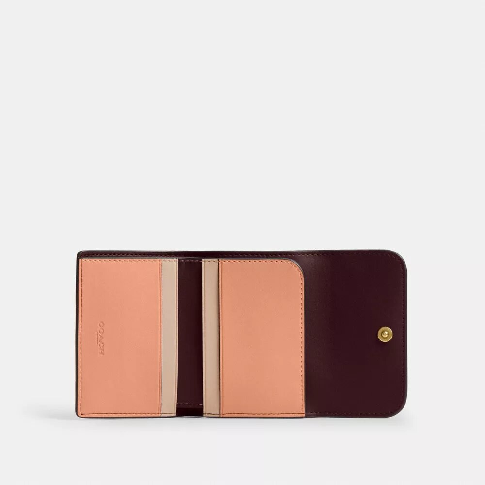 Essential Card Holder Wallet in Colorblock