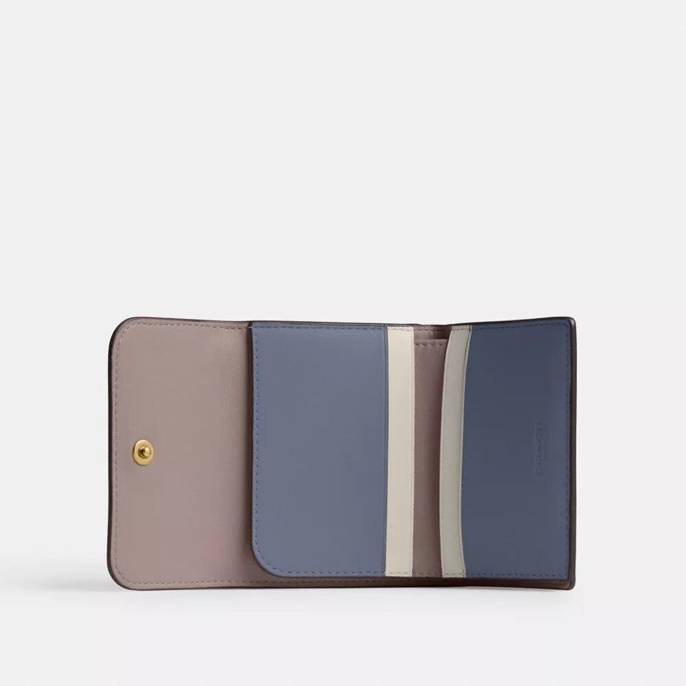 Essential Card Holder Wallet in Colorblock