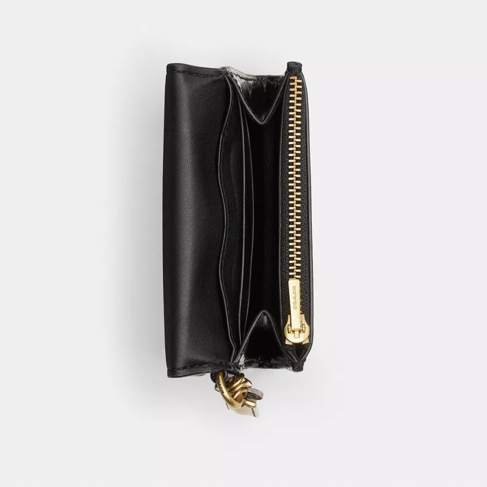 Essential Flap Card Case with Charms
