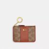 Essential Mini Id Card Case in Signature Canvas