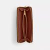 Essential Slim Accordion Zip Wallet in Signature Canvas