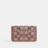 Essential Slim Card Case in Crystal Signature Jacquard