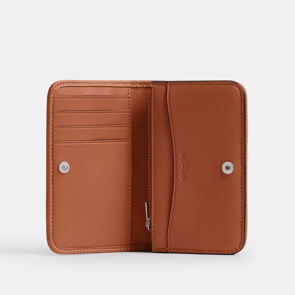 Essential Slim Card Case in Crystal Signature Jacquard