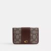 Essential Slim Card Case in Signature Jacquard
