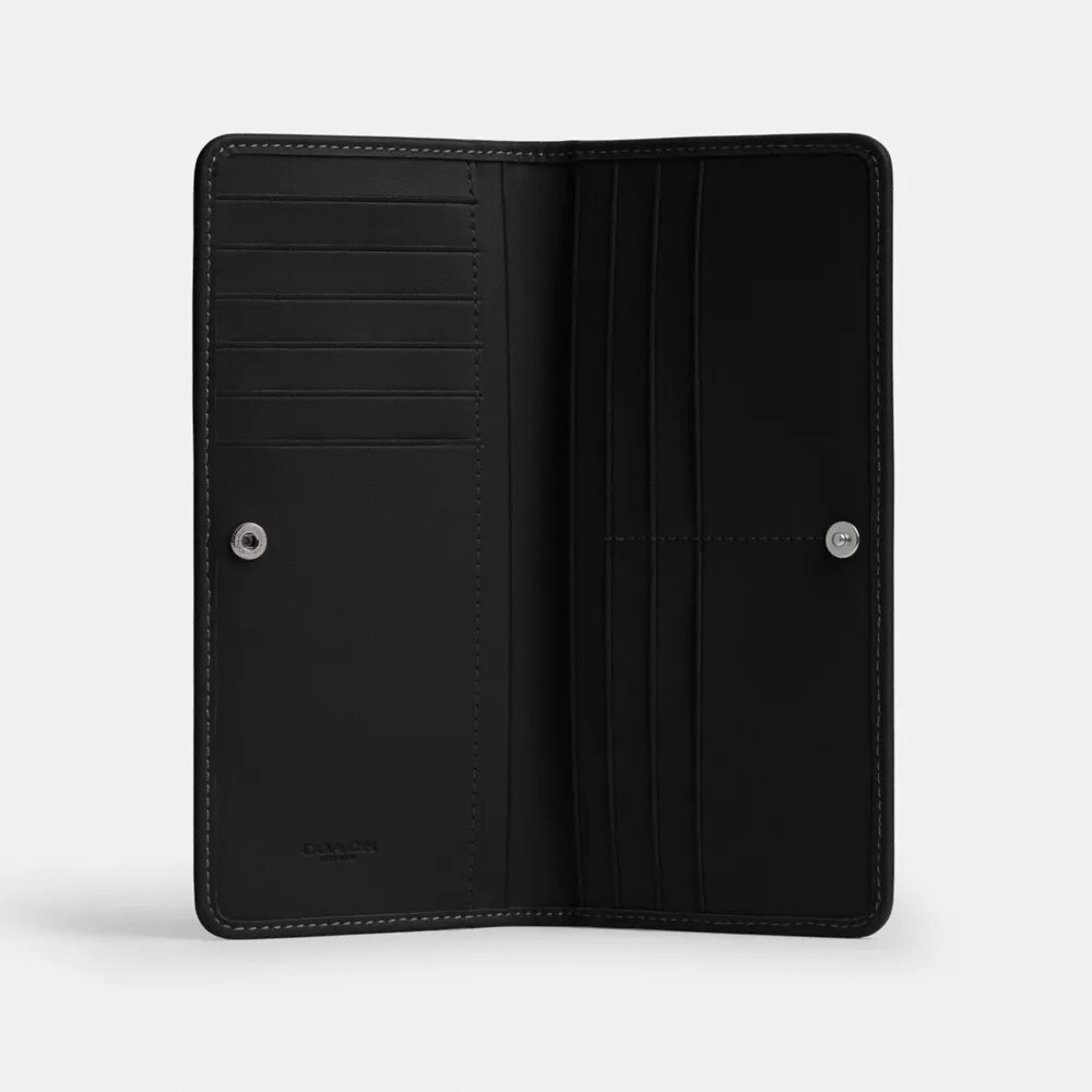 Essential Slim Wallet in Crystal Signature Jacquard