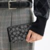Essential Slim Wallet in Crystal Signature Jacquard