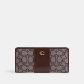 Essential Slim Wallet in Signature Jacquard