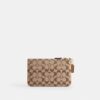 Essential Small Wristlet in Signature Jacquard