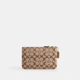 Essential Small Wristlet in Signature Jacquard