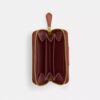 Essential Small Zip Around Card Case in Signature Canvas