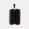 Essential Small Zip Around Card Case with Pillow Quilting