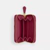 Essential Small Zip Around Card Case with Pillow Quilting