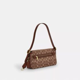 Etta Small Flap Shoulder Bag in Signature Chenille