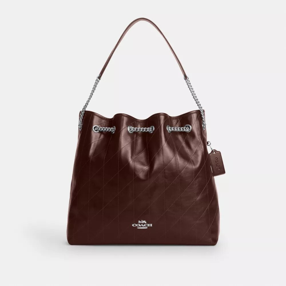 Evelyn Large Shoulder Bag with Quilting