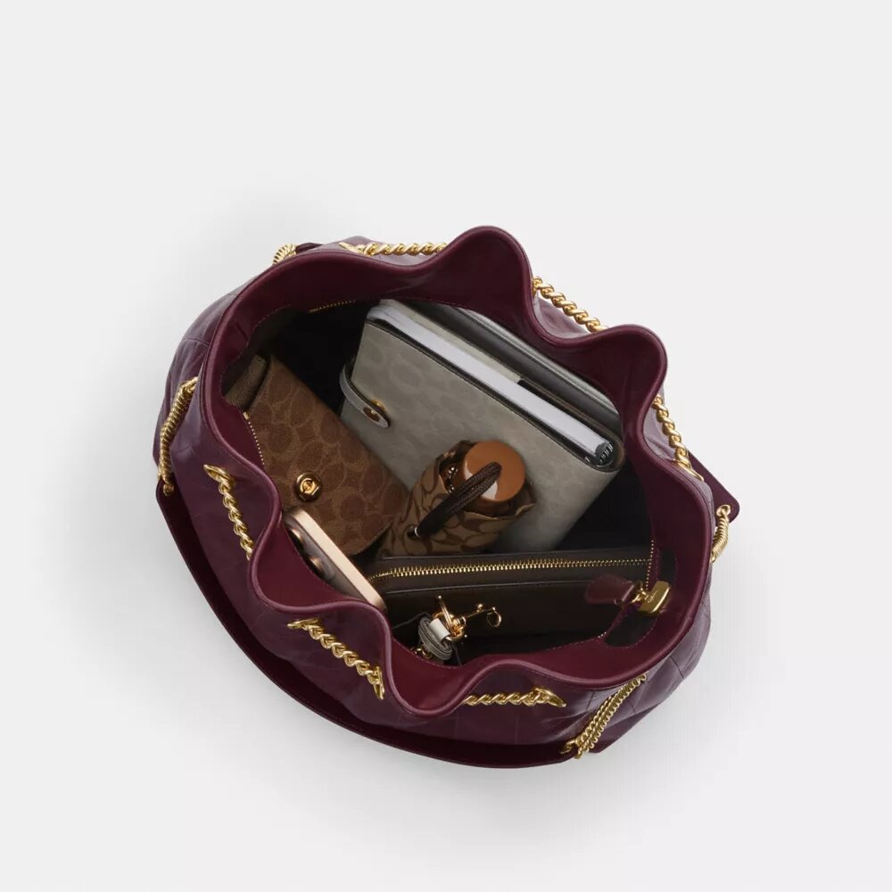 Evelyn Large Shoulder Bag with Quilting