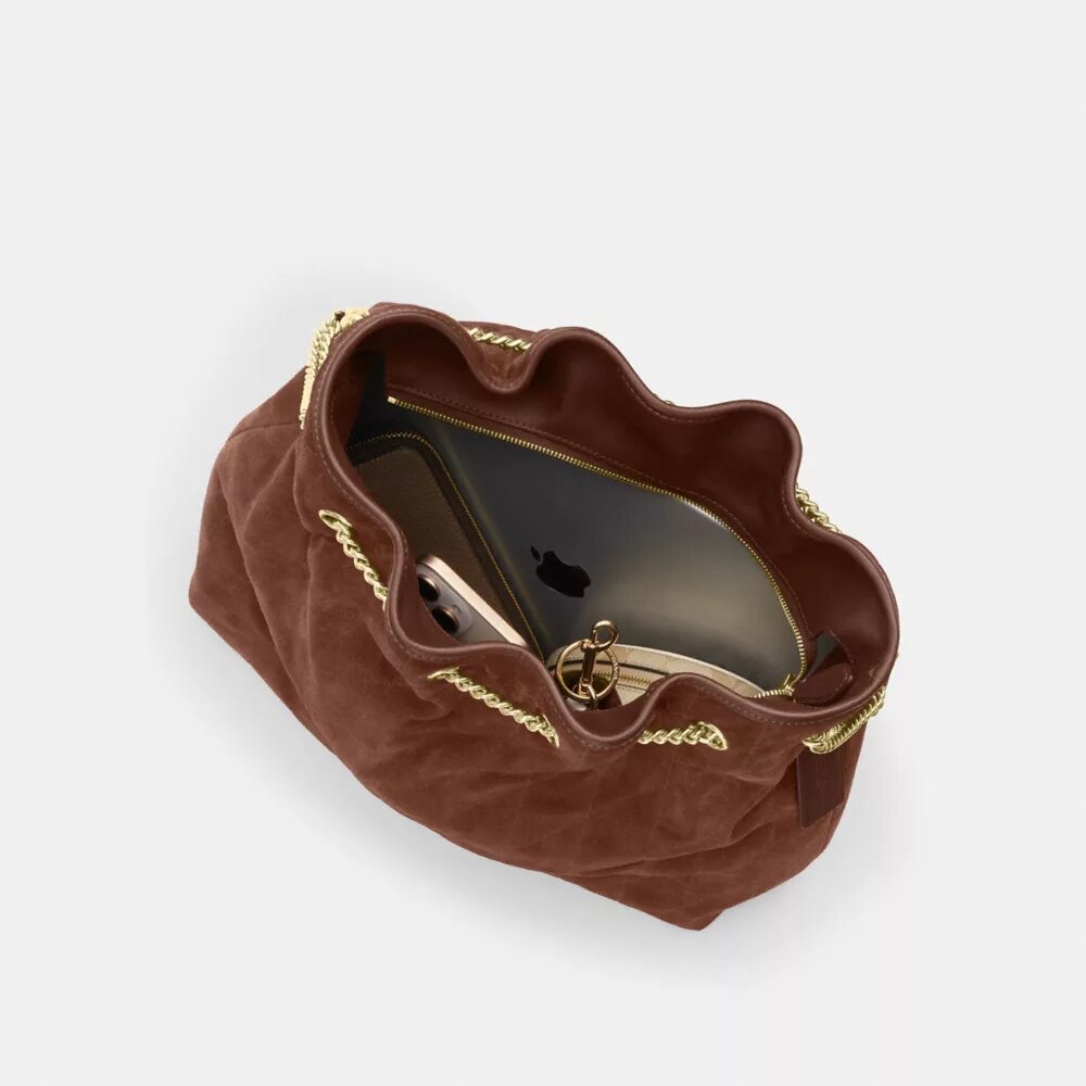 Evelyn Large Shoulder Bag with Quilting
