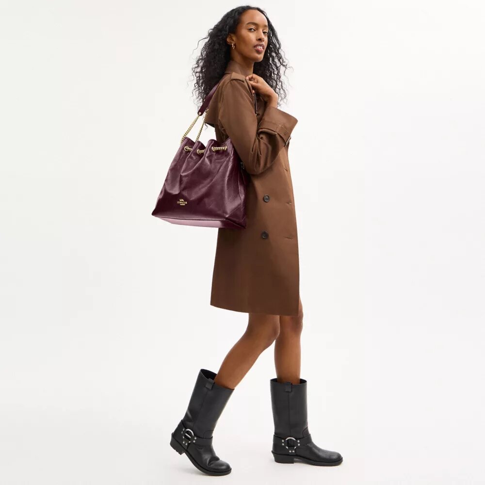 Evelyn Large Shoulder Bag with Quilting