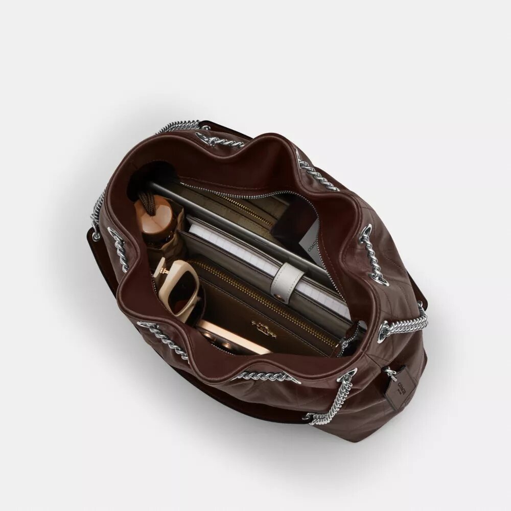 Evelyn Shoulder Bag with Quilting