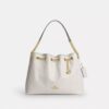 Evelyn Shoulder Bag with Quilting and Charm