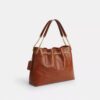 Evelyn Shoulder Bag with Quilting and Charm