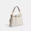 Evelyn Shoulder Bag with Quilting and Charm