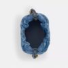 Faye Mini Drawstring Bag in Signature Denim