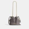 Faye Mini Drawstring Bag with Quilting