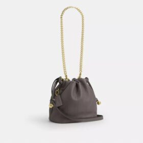 Faye Mini Drawstring Bag with Quilting
