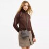 Faye Mini Drawstring Bag with Quilting