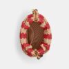 Faye Mini Drawstring Bag with Stripes
