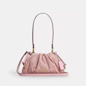 Faye Shoulder Bag in Signature Denim