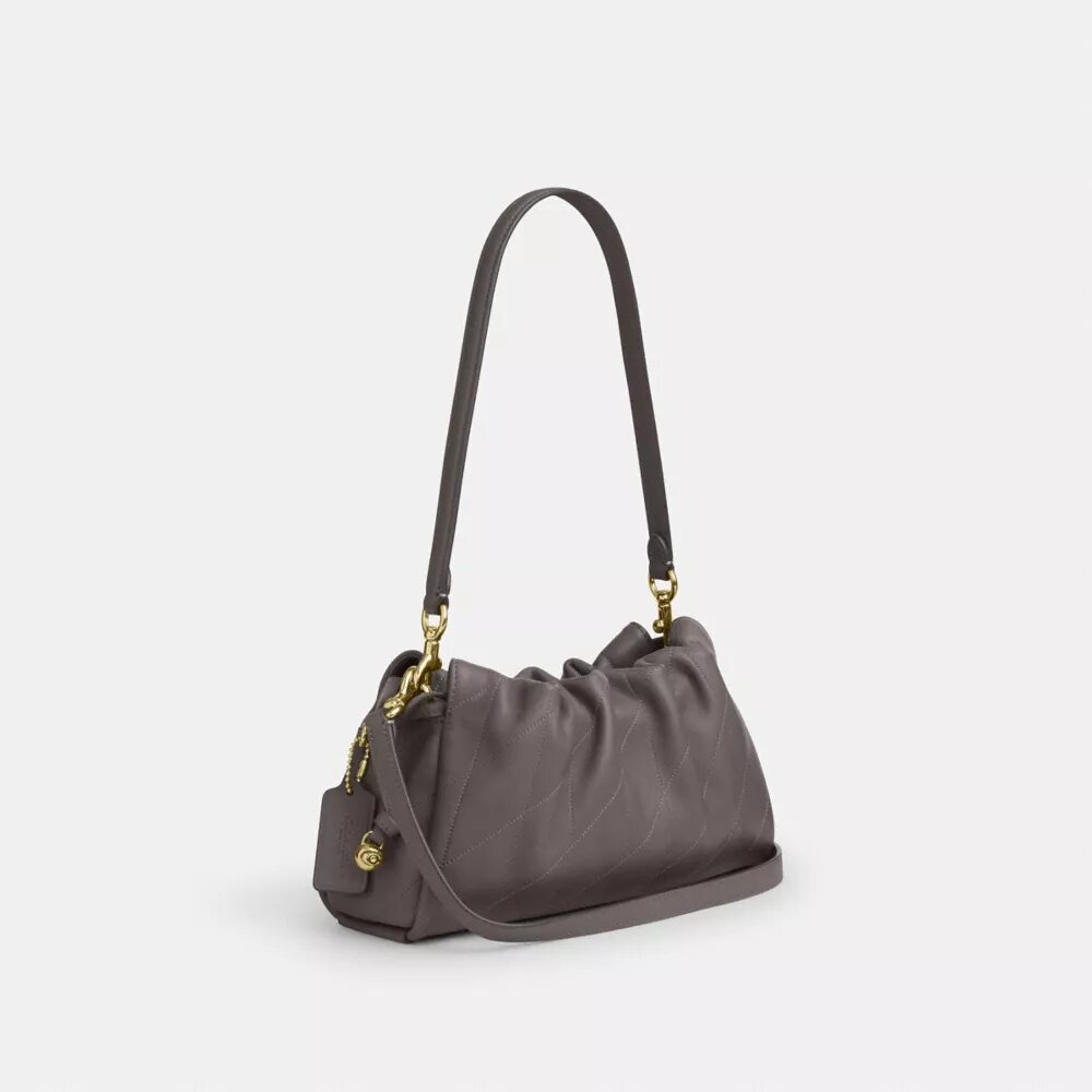 Faye Shoulder Bag with Quilting