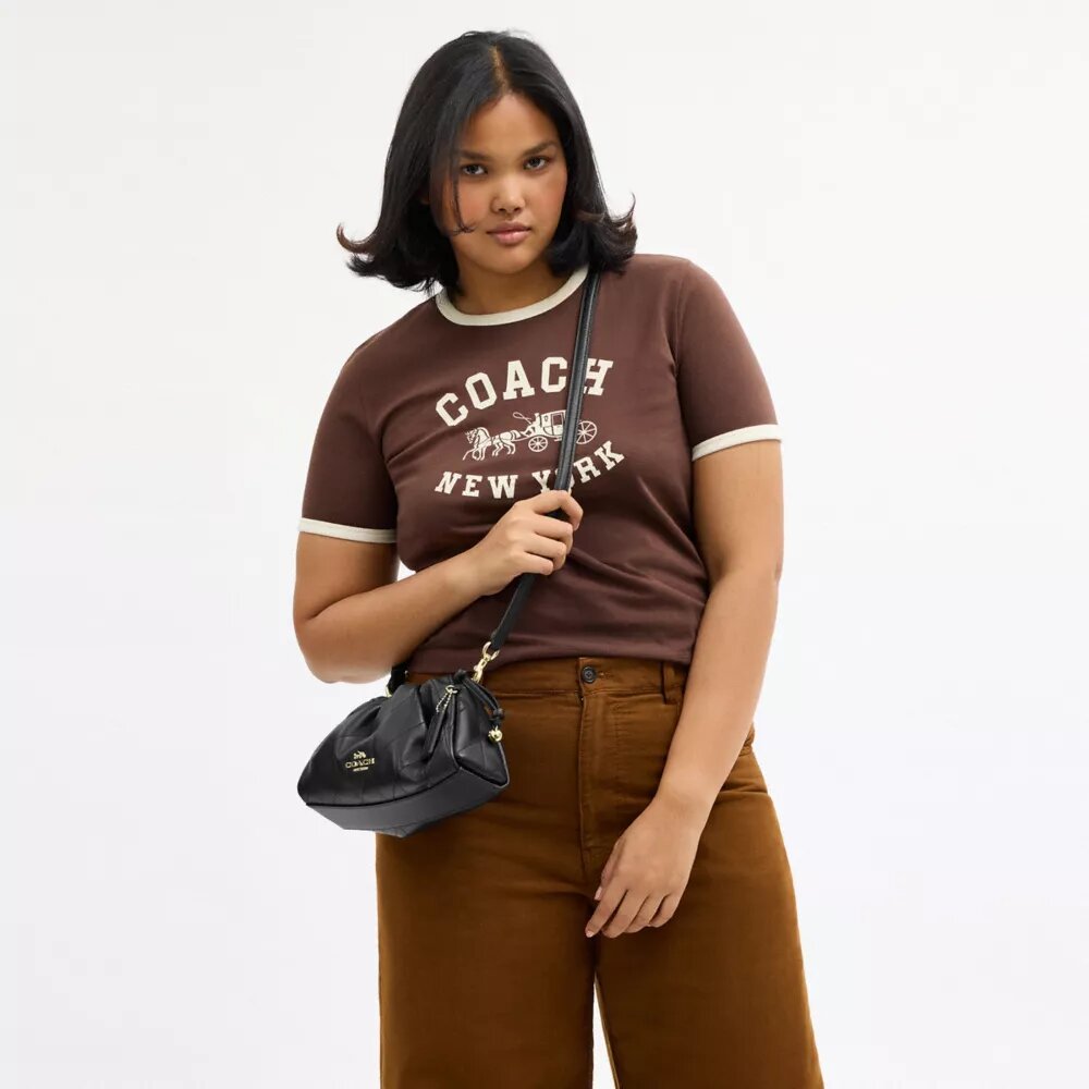 Faye Shoulder Bag with Quilting