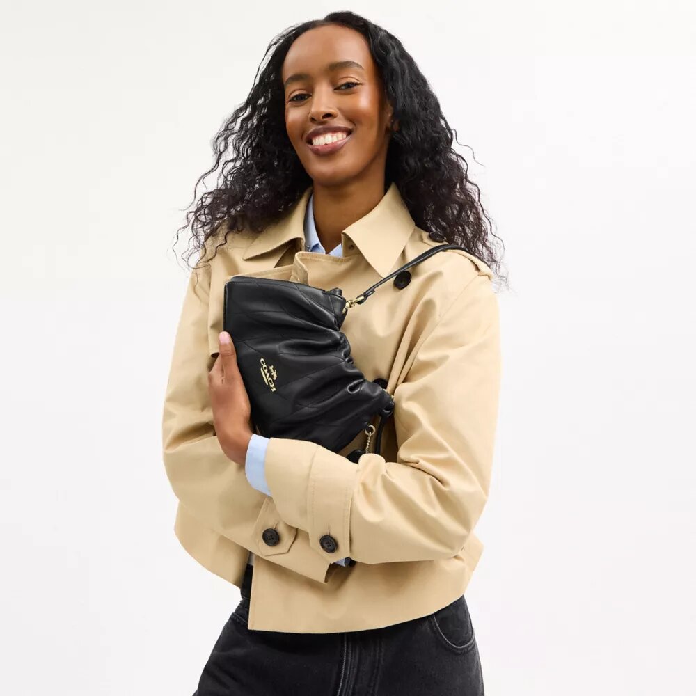 Faye Shoulder Bag with Quilting