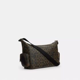 Finn Crossbody Bag with Pockets in Loved Signature Canvas