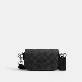 Flap Crossbody Bag in Signature Canvas