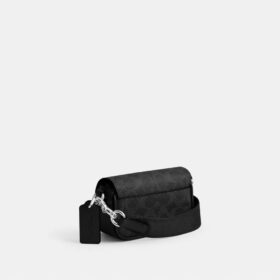 Flap Crossbody Bag in Signature Canvas