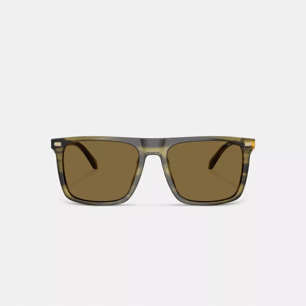 Flat Top Square Sunglasses