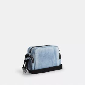 Fletcher Crossbody Bag in Loved Signature Denim