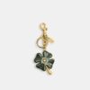 Four Leaf Clover Bag Charm