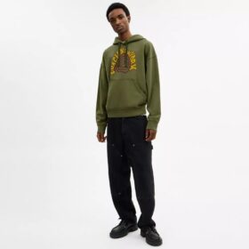 Garment Dyed Spiral Hoodie