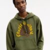 Garment Dyed Spiral Hoodie