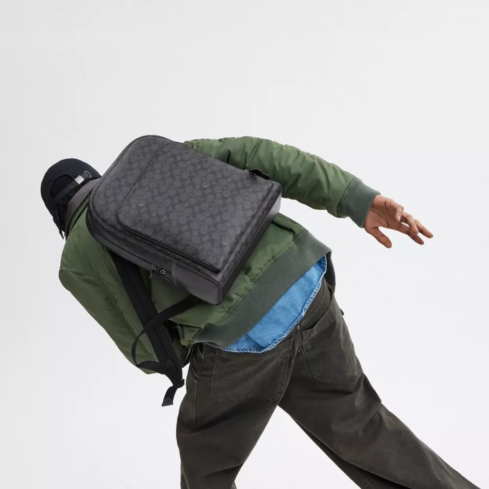 Gotham Backpack in Signature Canvas