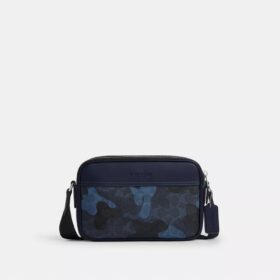 Graham Crossbody Bag in Signature Camo Print