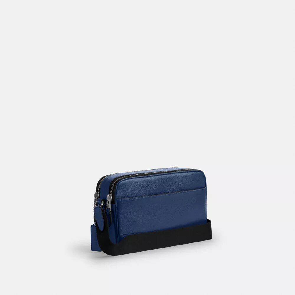 Graham Crossbody Bag with Car Print